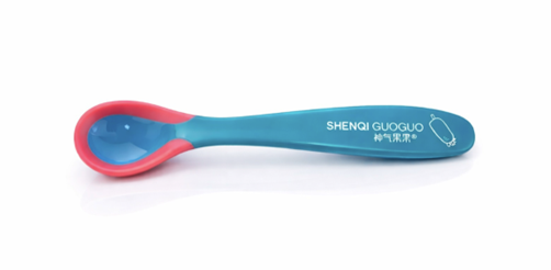 Cuchara de silicona suave para bebé